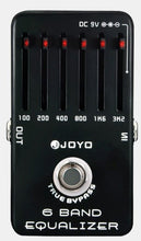 Charger l'image dans la galerie, JOYO JF-11 Pédale d'effets guitare EQ 6 bandes