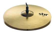 Charger l'image dans la galerie, SABIAN SBR1402 14 inch SBR Hi Hat Cymbals with hammered lathed brass surface