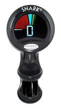 Load image into Gallery viewer, Snark SN-5X black clip-on chromatic tuner with 360° rotating full-color display for guitar, bass, and violin