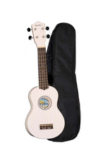 Load image into Gallery viewer, Hula Beach USA colorful soprano ukulele with basswood body, rosewood fingerboard, and gig bag