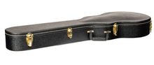 Load image into Gallery viewer, Deluxe Arch Top Hardshell Les Paul electric guitar case with five-ply wood construction and plush interior lining