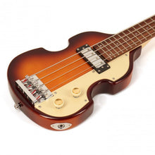 Load image into Gallery viewer, Hofner HCT-SHVB-SB-P-0 Shorty Violin Bass CT Sunburst (Beatles Bass Style) Includes Travel Bag
