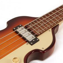 Load image into Gallery viewer, Hofner Shorty Violin Bass CT Black (Beatles Bass Style) Includes Travel Bag
