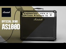 Load and play video in Gallery viewer, Marshall Acoustic Soloist AS100D 100-Watt 2-Channel 2x8" Acoustic Guitar Combo - PRE OWNED