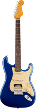 Charger l'image dans la galerie, Fender American Ultra Stratocaster® HSS, Rosewood Fingerboard, Cobra Blue with Case Electric Guitar - See Description

