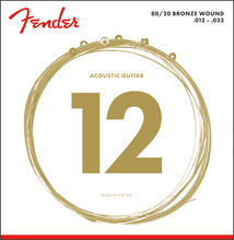 Charger l'image dans la galerie, FENDER 80/20 Bronze Acoustic Strings, Ball End
