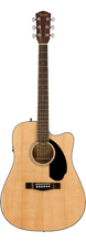 Charger l'image dans la galerie, Fender CD-60SCE Dreadnought, Walnut Fingerboard, Natural - See Description

