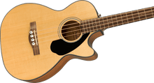 Load image into Gallery viewer, Fender CB-60SCE Acoustic-Electric Bass Guitar Solid Spruce Top Fishman Preamp
