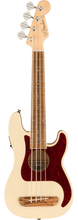 Load image into Gallery viewer, Fender Fullerton Precision Bass® Uke, Walnut Fingerboard, Tortoiseshell Pickguard, Olympic White - See Description
