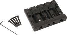 Charger l'image dans la galerie, Fender® HiMass™ 4-String Bass Bridge Assembly With Brass Saddles
