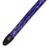 Load image into Gallery viewer, Levy's MPRH-18 Right Height Polyester Guitar Strap - Lightning Motif
