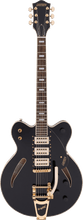 Charger l'image dans la galerie, Gretsch G2627TG Streamliner™ Center Block with Bigsby® and Gold Hardware, Laurel Fingerboard, Black - See Description
