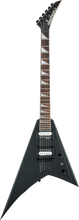Load image into Gallery viewer, Jackson JS Series Rhoads JS32T, Amaranth Fingerboard, Satin Black Flying V Electric Guitar - See Description
