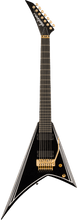 Charger l'image dans la galerie, Jackson Pro Series Signature Mark Heylmun Rhoads RR24-7, Ebony Fingerboard, Lux Flying V Electric Guitar - See Description
