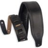 Load image into Gallery viewer, Levy's M26PD-BLK Top Grain Leather Guitar Strap - Black
