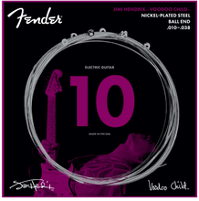 Load image into Gallery viewer, Fender Jimi Hendrix Voodoo Child Electric Strings, Ball End NPS, 10-38
