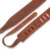 Load image into Gallery viewer, Levy's M17BDS-BRN Butter Double Stitch 2.5" Wide Garment Leather Guitar Strap
