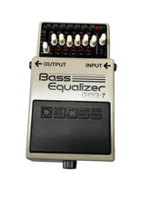 Charger l'image dans la galerie, Boss GEB-7 Bass Equalizer Pedal - Pre Owned
