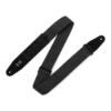 Load image into Gallery viewer, Levy’s 2″ Black Cotton Pick Holder Guitar strap - MC2PH-BLK
