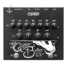 Load image into Gallery viewer, Orange GUITAR-BUTLER Dual Channel Guitar Preamp Pedal
