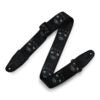 Charger l'image dans la galerie, Levy’s 2-Inch Wide Polyester Guitar Strap with Black &amp; White Scanned Skull Motif - MPD2-112
