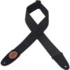 Load image into Gallery viewer, Levy's MSSC8 Cotton Guitar Strap - Black
