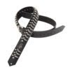 Load image into Gallery viewer, Levy's PM28-2B Genuine Leather Guitar Strap - Black (Bullet Gun)
