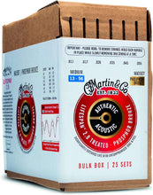 Load image into Gallery viewer, Martin Authentic Acoustic Lifespan 2.0 phosphor bronze guitar strings 25 bulk sets
