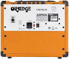 Load image into Gallery viewer, Orange CRUSH 20 20w Twin channel solid state guitar amp combo with 1 x 8" speaker
