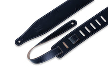 Load image into Gallery viewer, Levy's DM17 Genuine Leather Guitar Strap - Black

