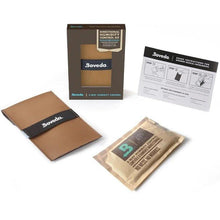 Load image into Gallery viewer, BOVEDA 2-WAY directional starter humidifier control kit for guitars and string instruments with fabric holder, humidity pack, and instructions

