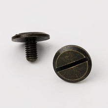 Load image into Gallery viewer, DEERING CHICAGO SCREW ATTACHMENT SET FOR CRADLE STRAPS - 4 Individual Pieces-(8375474323711)
