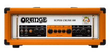 Load image into Gallery viewer, Orange SUPER-CRUSH-100 100w Twin channel solid state guitar amp head with digital reverb &amp; FX loop
