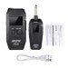 Load image into Gallery viewer, AROMA ARG-06 GUITAR WIRELESS TRANSMISSION SYSTEM(TRANSMISSTER &amp; RECEIVER) 6.35MM PLUG 4 CHANNELS MAX. 35M EFFECTIVE BUILT-IN BATTERY SUPPORTS MUTE FUNCTION
