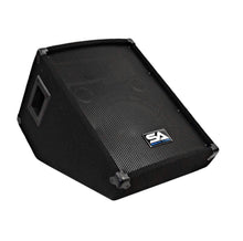 Load image into Gallery viewer, Seismic Audio SA-10M Pair Passive 10" Wedge Floor Stage Monitors Speakers - PRE OWNED
