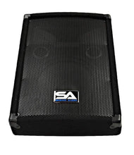 Load image into Gallery viewer, Seismic Audio SA-10M Pair Passive 10" Wedge Floor Stage Monitors Speakers - PRE OWNED
