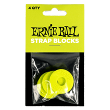 Load image into Gallery viewer, Ernie Ball Strap Blocks - 4 Pack - Various Colours
