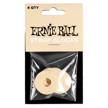 Load image into Gallery viewer, Ernie Ball Strap Blocks - 4 Pack - Various Colours
