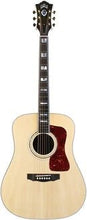 Charger l'image dans la galerie, Guild D-55 - No Cutaway Dreadnought Acoustic Guitar - Natural Nitro with Hardshell Case
