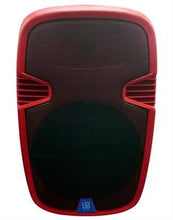 Load image into Gallery viewer, 15" Portable Bluetooth DJ Speaker with Stand - BLUE or Red
