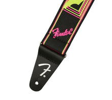 Load image into Gallery viewer, Fender 2” Neon Monogrammed Strap - Various Colours
