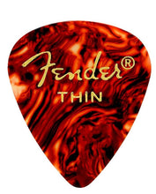 Load image into Gallery viewer, Fender CLASSIC CELLULOID PICKS, 451 SHAPE - 12 PACK - Various Thickness

