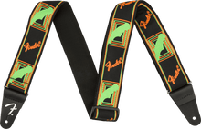 Load image into Gallery viewer, Fender 2” Neon Monogrammed Strap - Various Colours
