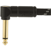 Load image into Gallery viewer, FENDER DELUXE SERIES, STRAIGHT/ANGLE, 10 FOOT BLACK AND WHITE TWEED INSTRUMENT CABLE
