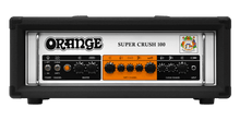 Load image into Gallery viewer, Orange SUPER-CRUSH-100 100w Twin channel solid state guitar amp head with digital reverb &amp; FX loop
