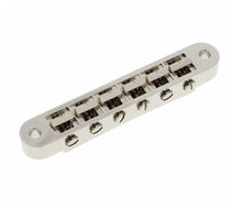 Load image into Gallery viewer, Grover 520N Guitar Bridge, Tune-O-Matic Bridge - Nickle
