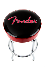 Charger l'image dans la galerie, Fender Red Sparkle Logo Barstool - 30''
