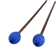 Load image into Gallery viewer, Yarn Wound Mallet: 16” Maple &amp; Rattan Handle 15/16” Head
