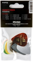 Load image into Gallery viewer, Jim Dunlop PVP112 Acoustic Picks - Variety, 12 Pack
