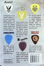 Charger l'image dans la galerie, Variety Pack of 6 Clayton Guitar Picks - Sampler of quality picks #VPP/6
